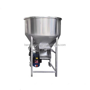 Hot sale mix animal food plant poultry grinder and mixer Small farm use simple chicken feed making machine