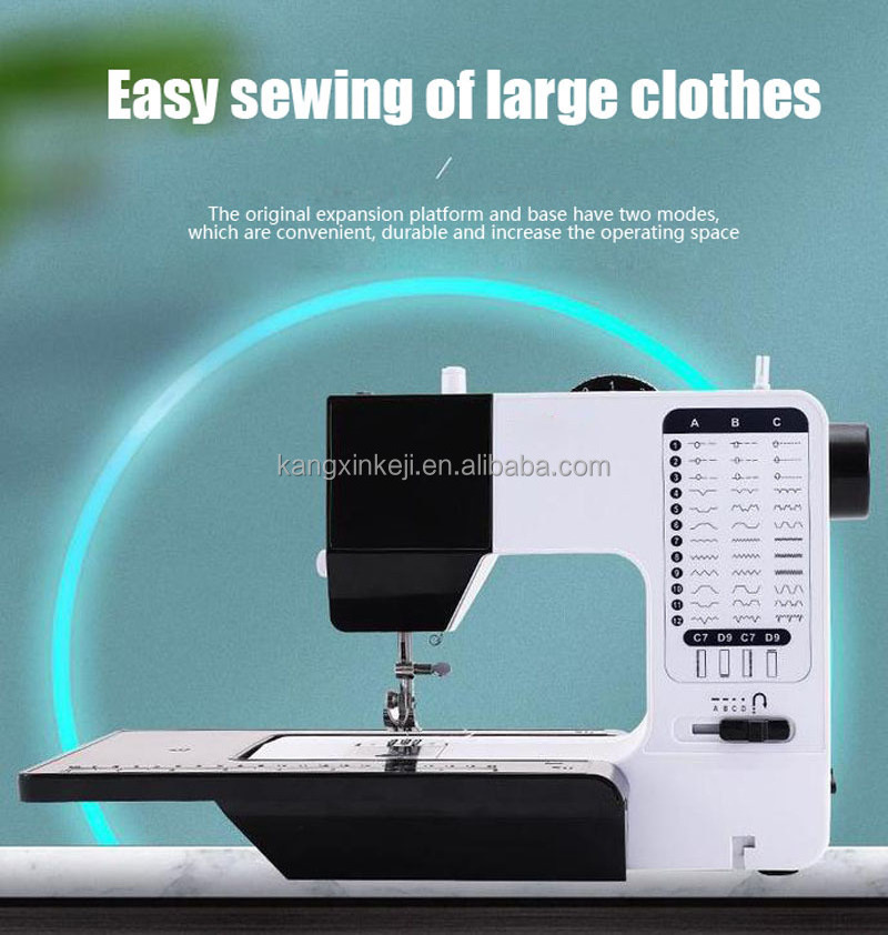 Industrial table handheld portable embroidery butterfly overlock automatic sewing machine