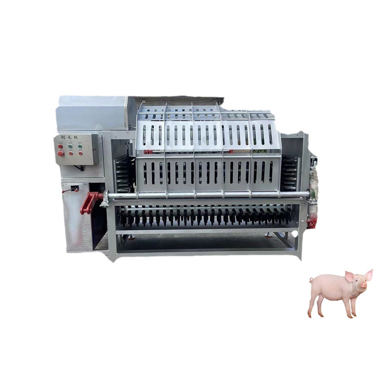 High Productivity abattoir hair singeing steam scalding machine pig slaughter equipment