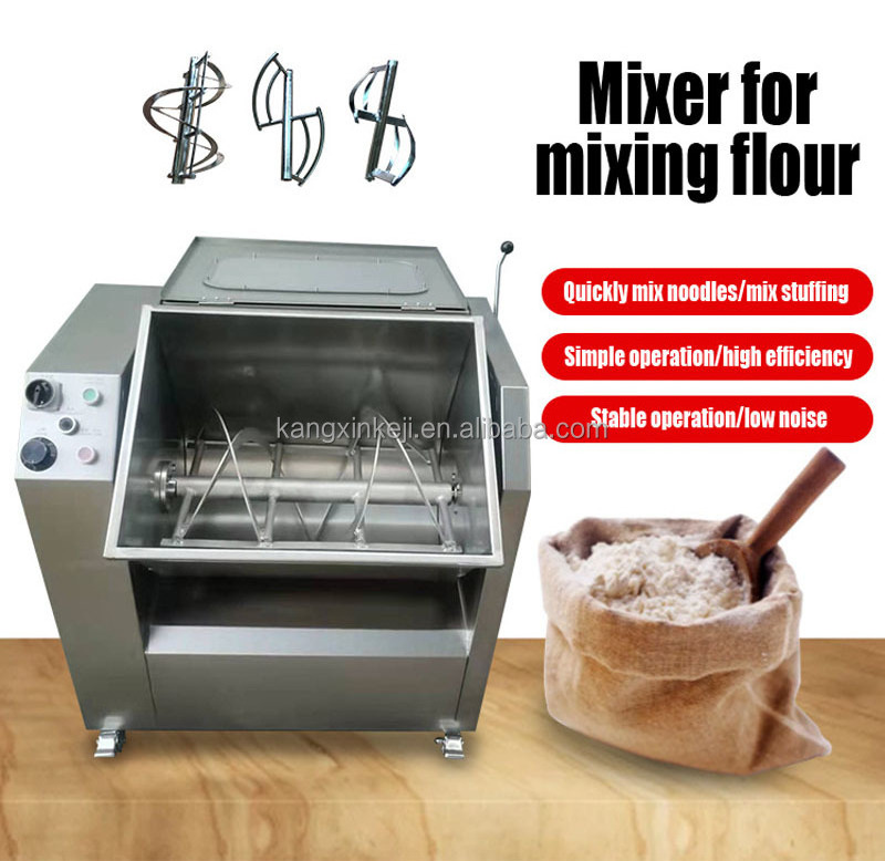 For Bakery 100KG Large Capacity Kitchen Aid Mixer Big Chapati Bread Dough Mixing Kneader Machine