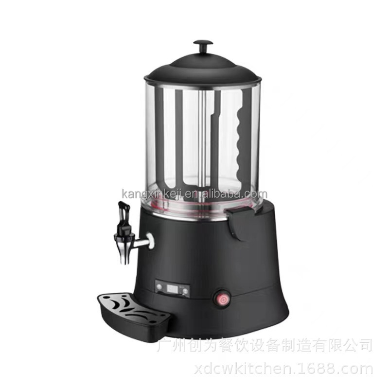 Hot Chocolate Dispenser Chocolate Dispenser Hc02 Ce Rohs Bpa Free Supply Silver 110V/220V 5L 10L Hot Chocolate Drinking Machine