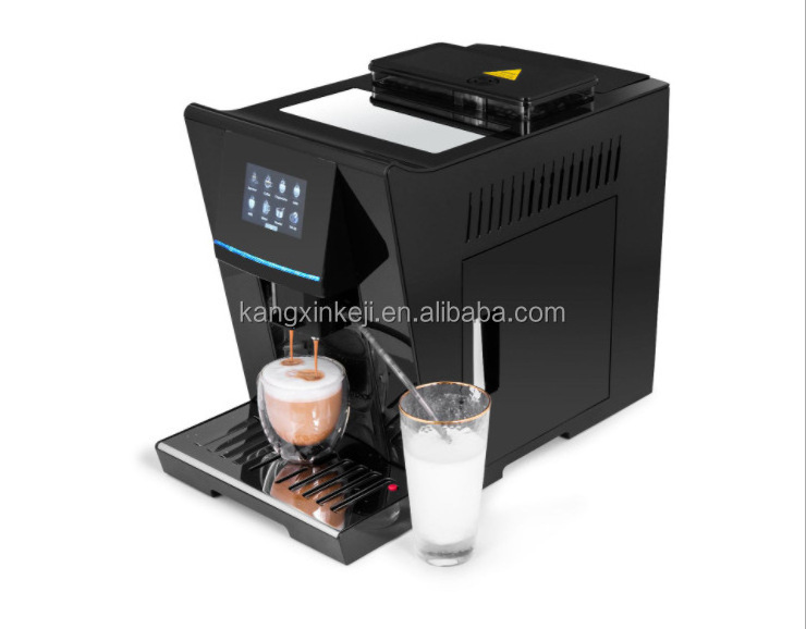 Commercial Automatic Cappuccino Maker Double Boiler Espresso Coffee Machine