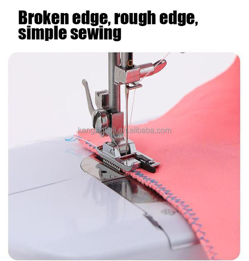 Industrial table handheld portable embroidery butterfly overlock automatic sewing machine