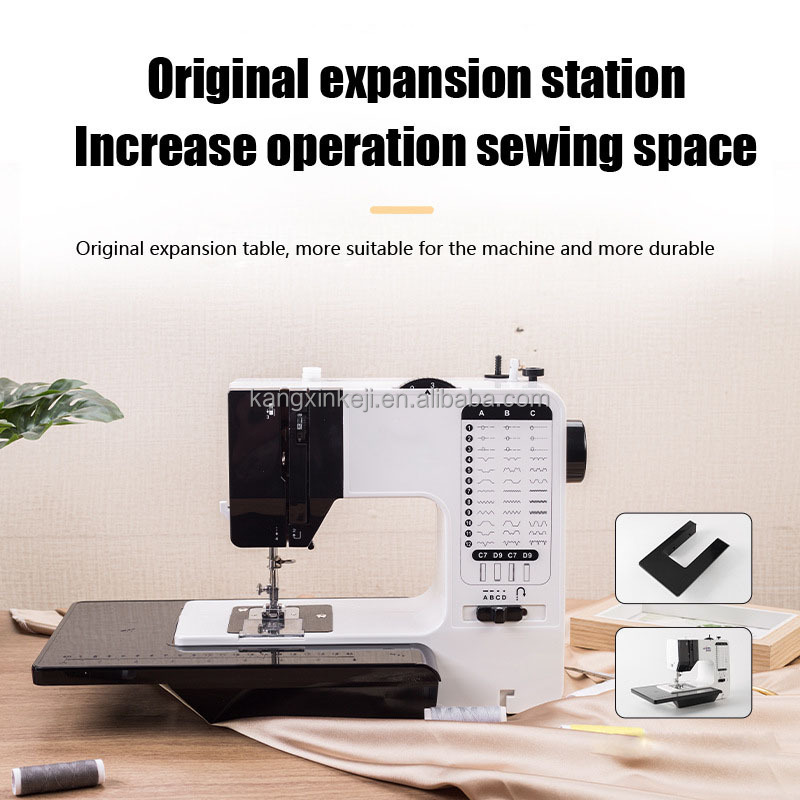 Industrial table handheld portable embroidery butterfly overlock automatic sewing machine