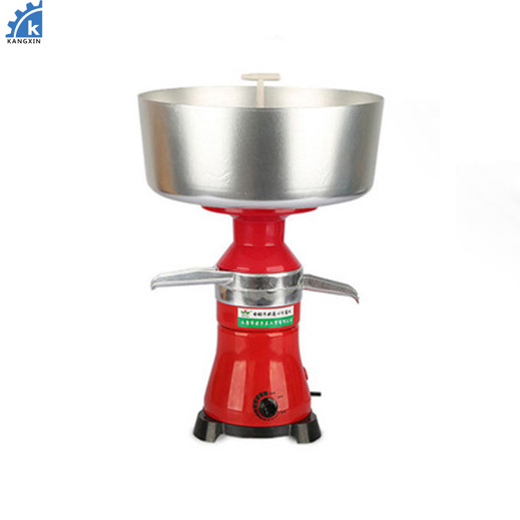 Heat centrifugal milk cream separator 80-100L/H mini milk cream separator machine