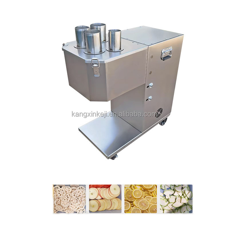 Electric potato cutter Pineapple Lemon Mango Slicing Machine Commercial Directional Onion Vegetable Slicer