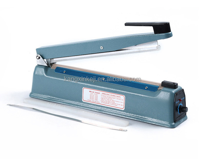 Top sale Portable Heat Hand Impulse Sealer With Cutter Plastic Bag Sealing Machine