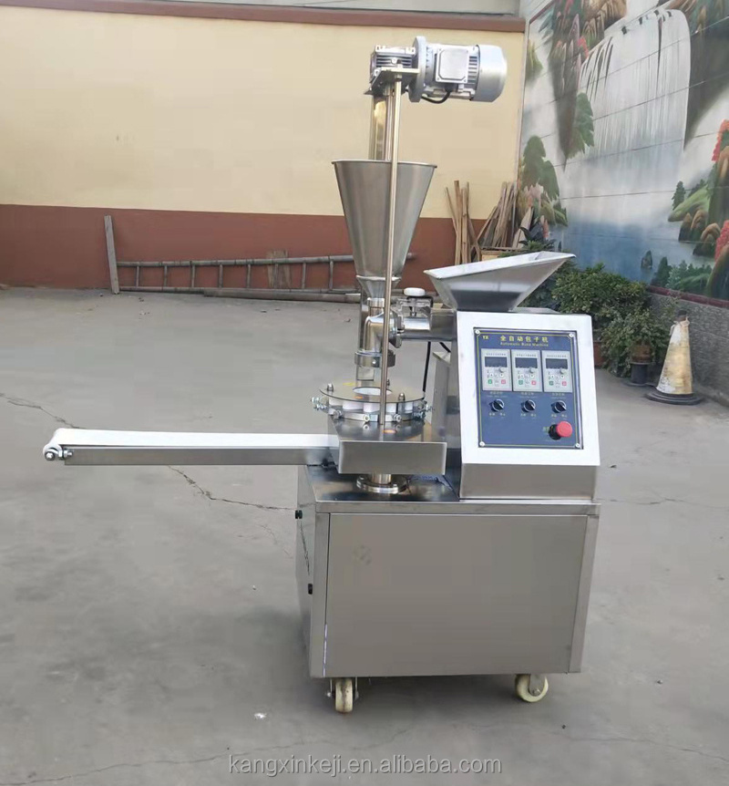 Automatic Soup Dumpling Momo Making Machine Steamed Stuffing Bun Machine Baozi Filling Machine For USA/Canada/India