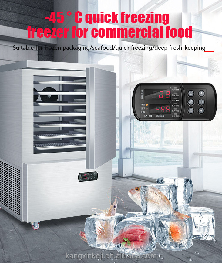 Rapid vertical freezer cabinet shock fast freezing machine