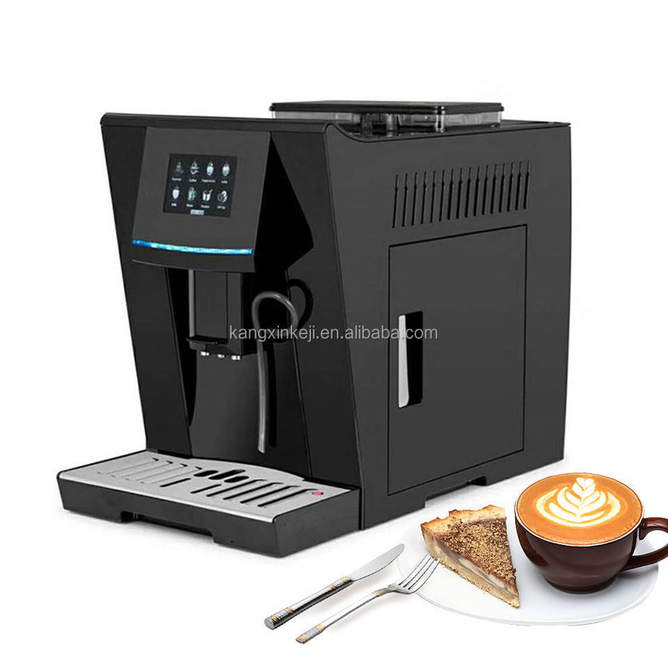 Commercial Automatic Cappuccino Maker Double Boiler Espresso Coffee Machine