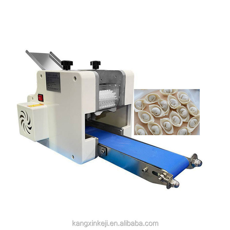 Commercial Automatic Tabletop High Quality Dumpling Empanadas Gyoza Pizza Wonton Dough Skin Wrapper Making Machine