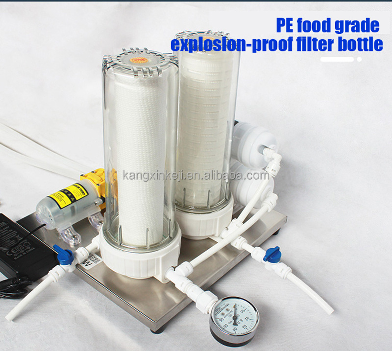 Pump Cartridge Alcohol Granular 4 Inch Carbon Wine Filter Small Filter Wine Membrane Liquor