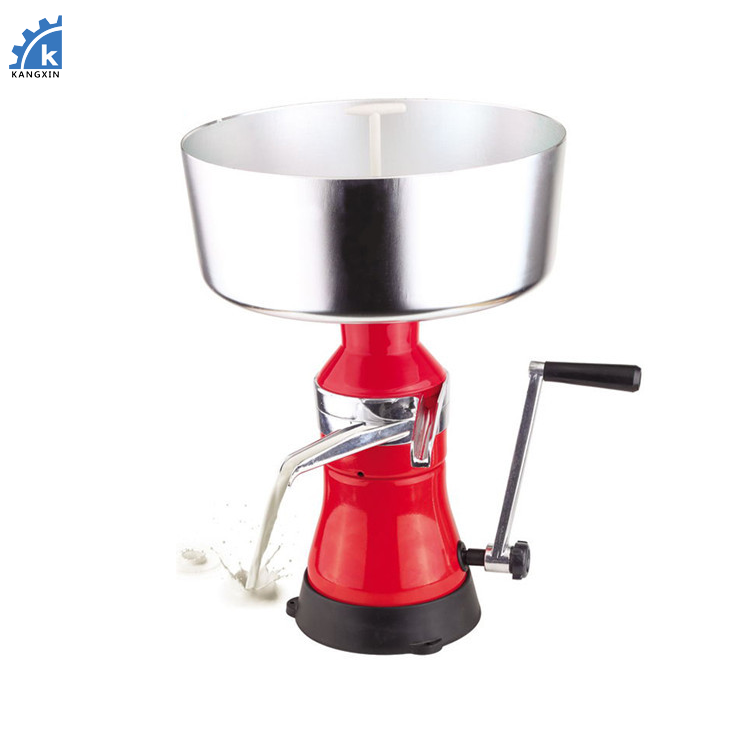 Heat centrifugal milk cream separator 80-100L/H mini milk cream separator machine