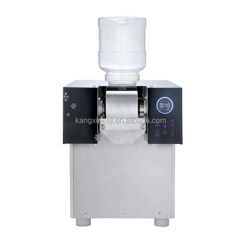 Full Automatic Milk Snow Ice Machine Korean Bingsu Machine Cooling Roller 9cm Snowflake Ice Making Machine