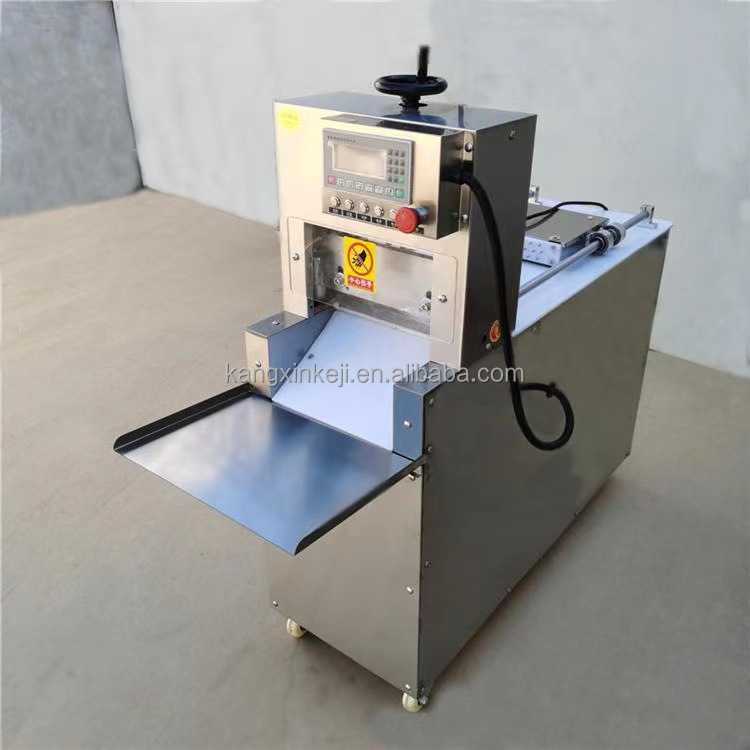 Fully Automatic Commercial beef cutting mutton roll slicing machine Frozen meat slicer