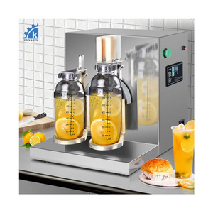 "Commercial Boba Equipment 2 Cups Dasin Bubble Tea Shaker Machine For Sale