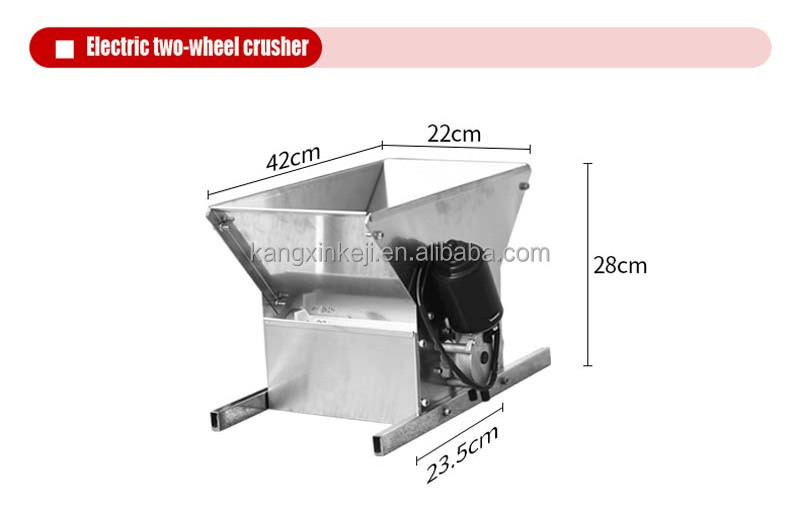 Grape Fresh Grape Crusher Destemmer Destemmer Electric Grape Crusher