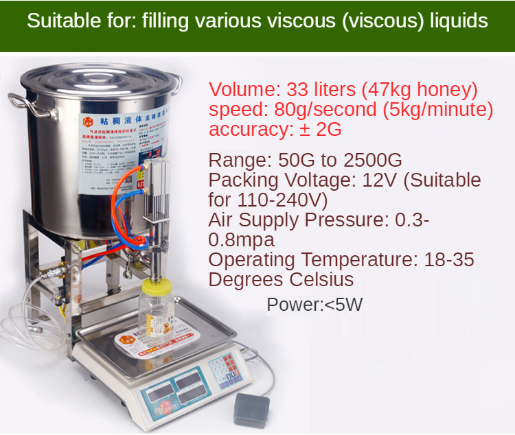 Hot selling Thick Liquid Filling Machine  Liquid Dispenser For Thick Liquids for wholesales