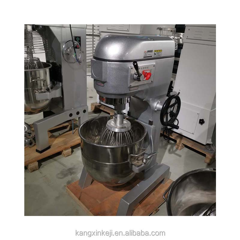 Dough And Cake Mixing Machine 10L 15L 20L 30L 40L 50L 60L Commercial 3 Speeds Planetary Food Mixer Wholesale Price