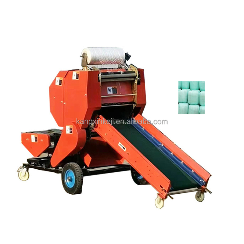 Manual hay baler rolling machine pine straw for best price