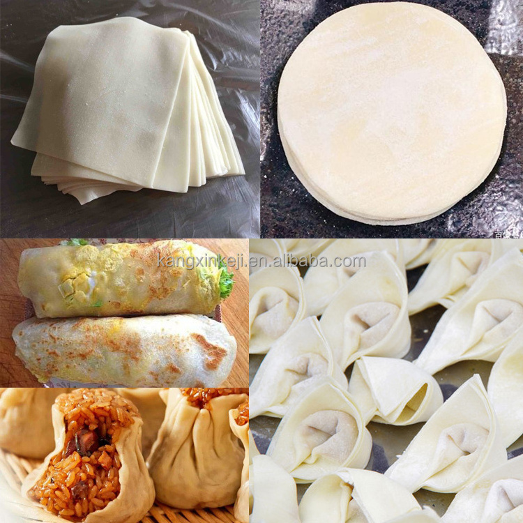 Fully Automatic roti chapati maker making papad dumpling wrapper machine price