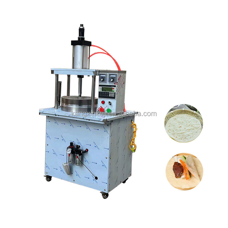 Manual roti maker puri and chapati press burritos food production line flour tortilla rotimatic