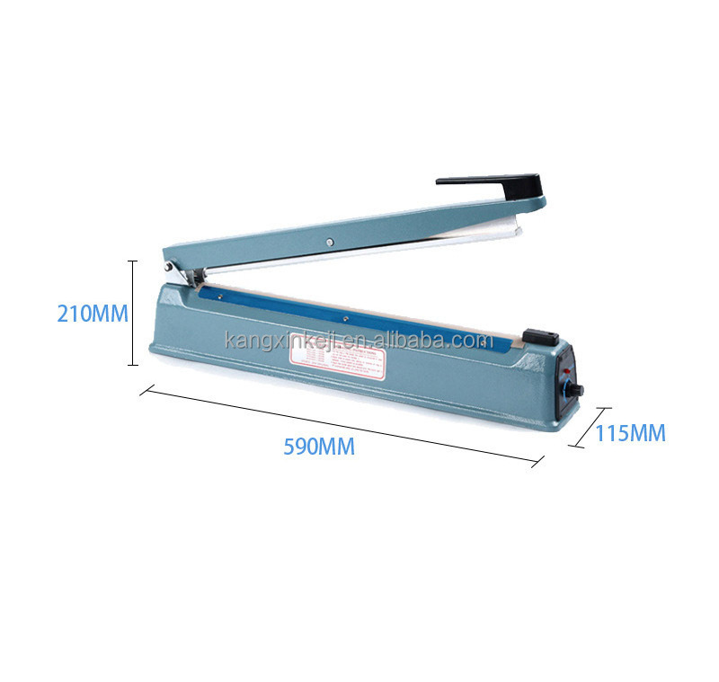 Top sale Portable Heat Hand Impulse Sealer With Cutter Plastic Bag Sealing Machine