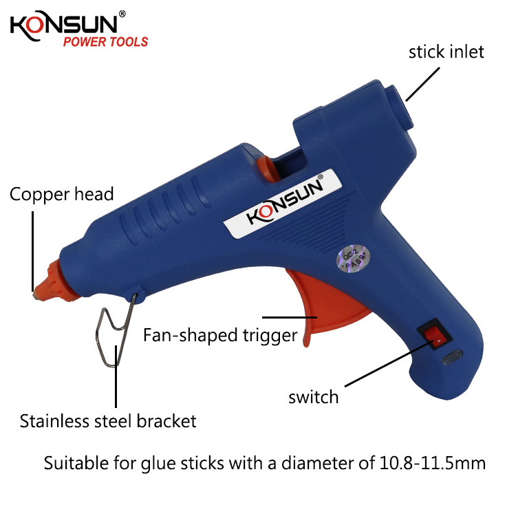 And cooled 60W cheaper  hot glue gun   mini glue gun for DIY craft