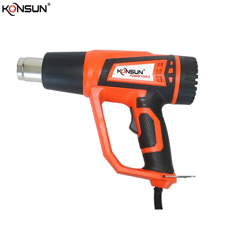 KONSUN Customizable home use lithium battery cordless remove paint hot air gun for sealing pvc pipe plastic welding heat gun