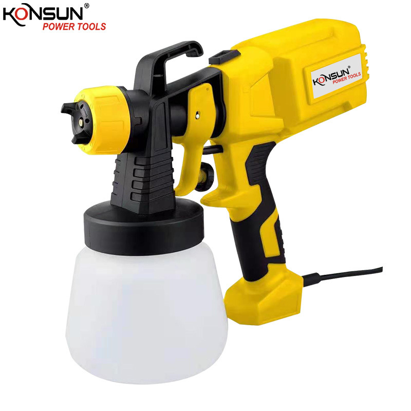 KONSUN 400w 800ml Power Spray Gun Electric Sprayer Paint Machine