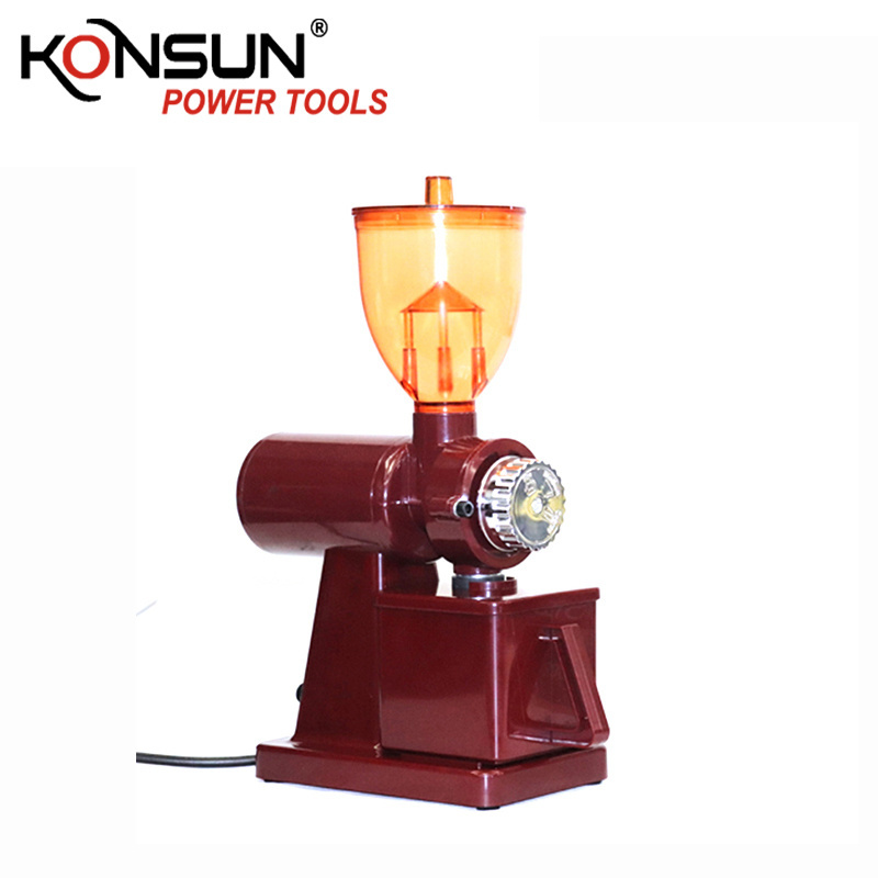 KONSUN Commercial/household Coffee Mill/grinder Household Professional Coffee Grinder Electric Free Spare Parts Color Box CN;ZHE