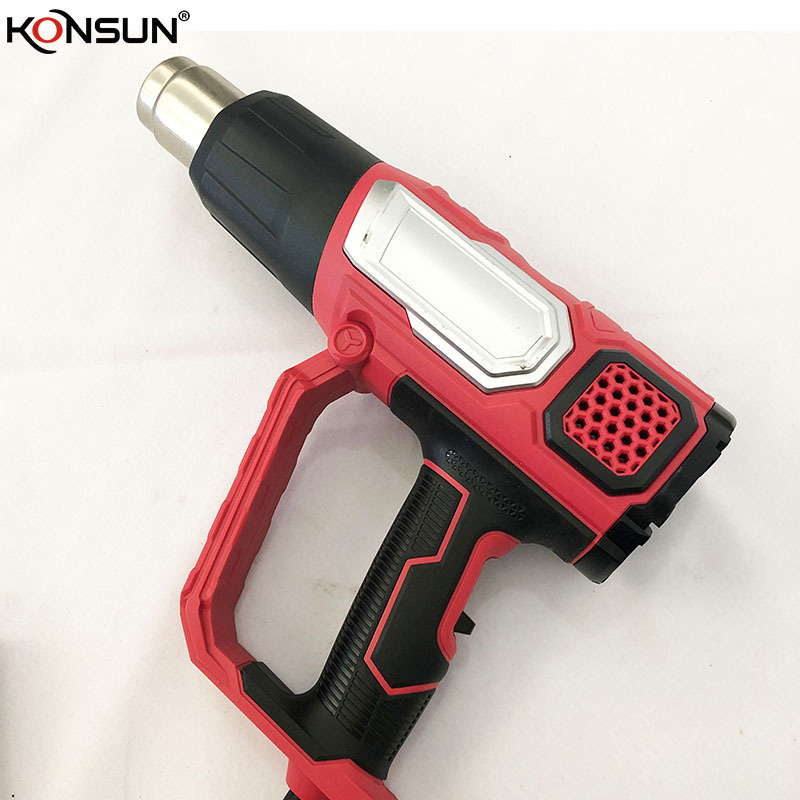 KONSUN Hot Air Gun Heat Gun HEAT TOOL 2000W 350-600 Degree  Electric Adjustable Air Welding Hot Air Gun