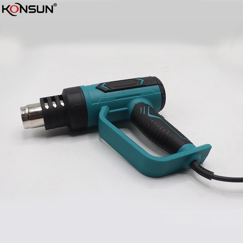 KONSUN 1500/2000w Heat gun Industrial heat gun automotive film tool baking gun with D-type handle