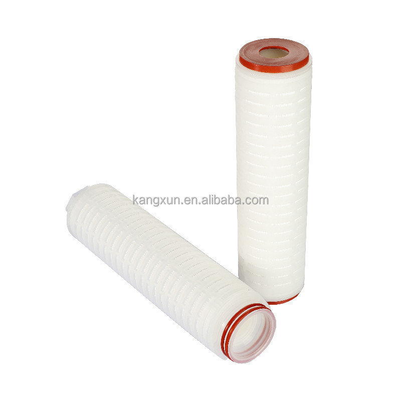 5-40 inch Polypropylene Membrane  Pleated Filter Cartridge 1.0  to 50 Microns Replacement  water Filter Cartridge