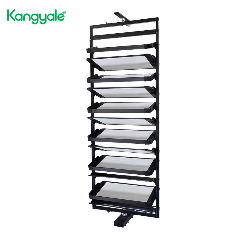 Kangyale Wardrobe Organizer Multilayer Shoes Storage Rack 360 Degree Rotating Shoe Rack