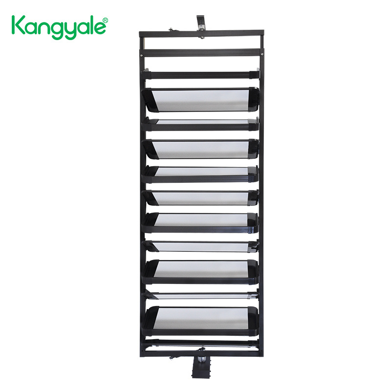 Kangyale Wardrobe Organizer Multilayer Shoes Storage Rack 360 Degree Rotating Shoe Rack