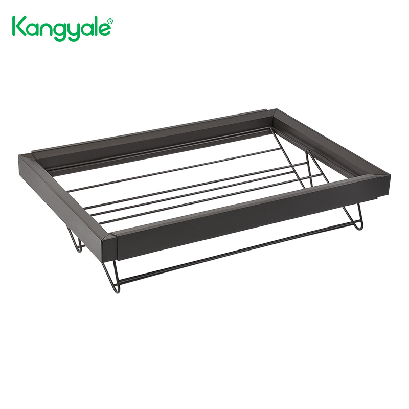 Kangyale Clothes Cabinet Organizer Pull Out Shoe Storage Rack Wardrobe Multifunctional Shoe Racks for Closet