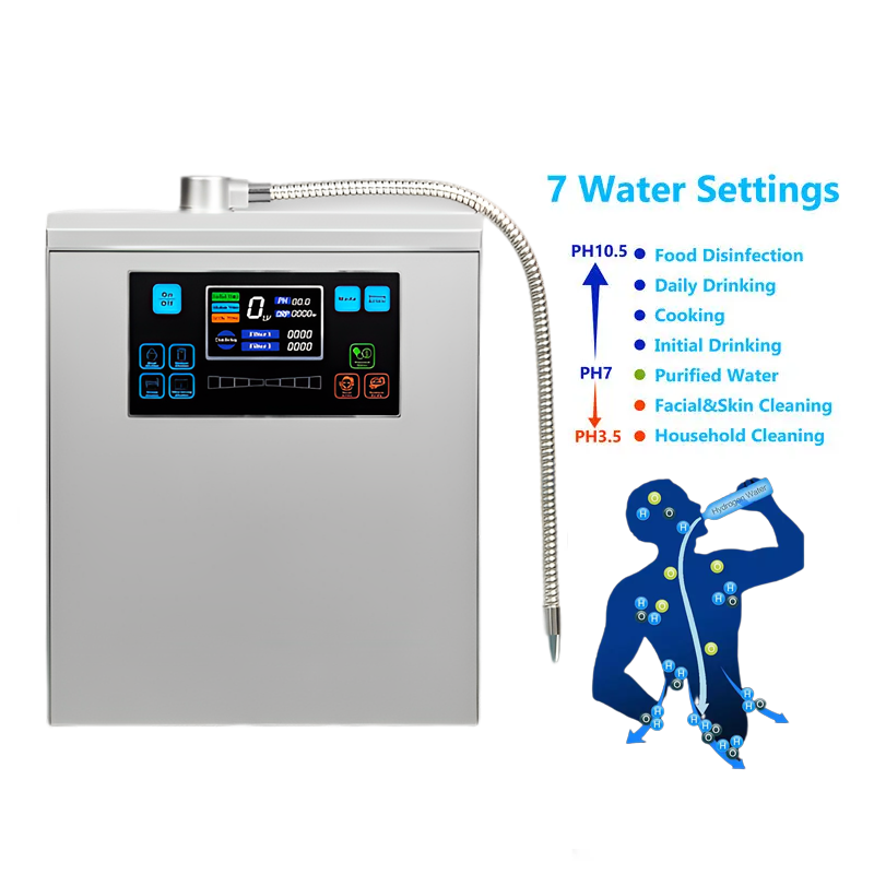 Water Treatment Filter System kangen water machine 110v alkaline water machine ionizer