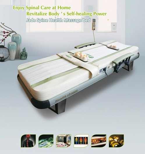 Far infrared therapy physiotherapy  equipment jade roller automatic massage bed