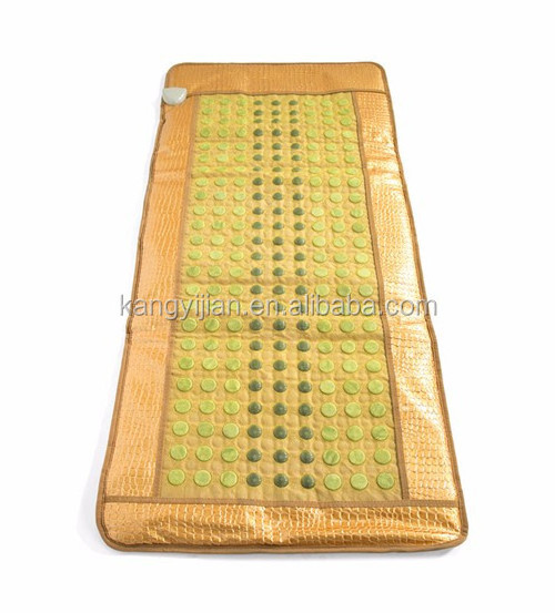 Electric Heated Far Infrared Jade Tourmaline Stone Chair Cushion Massage Seat And Jade Mattress Jade Heating Cushion