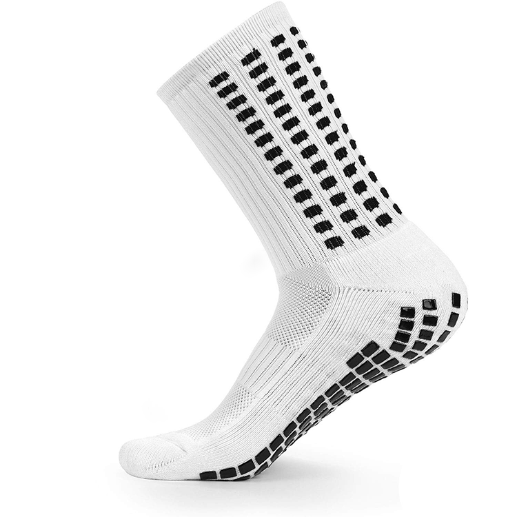 Custom Made Logo for Anti Slip Sock Non Slip Soccer Athletic Sport Football Grip Socks for Men