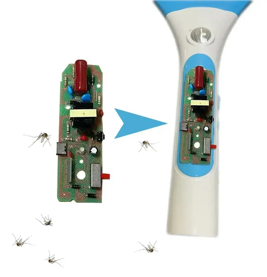 Customization Mobile Charger Circuit Board Mosquito Bats Rechargeable Pcb Manufacturing And Assembly