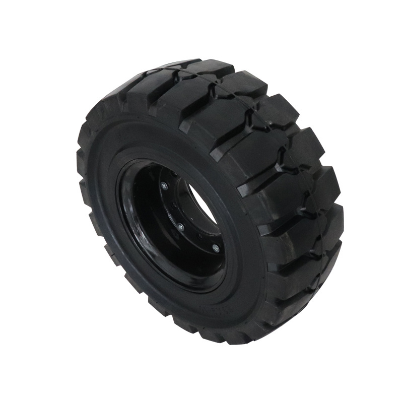 Hot China cheap solid tire 5.00-8 4.00-8 600-9 700-9 700-12 forklift wheel