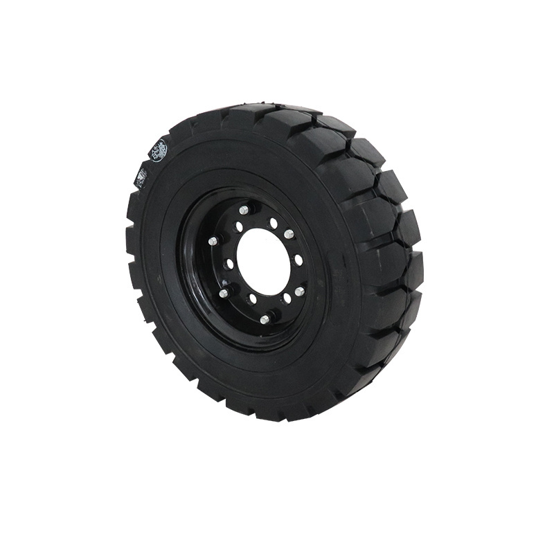 Forklift Tire Solid Tyre 4.00-8 5.00-8 Rubber solid wheels