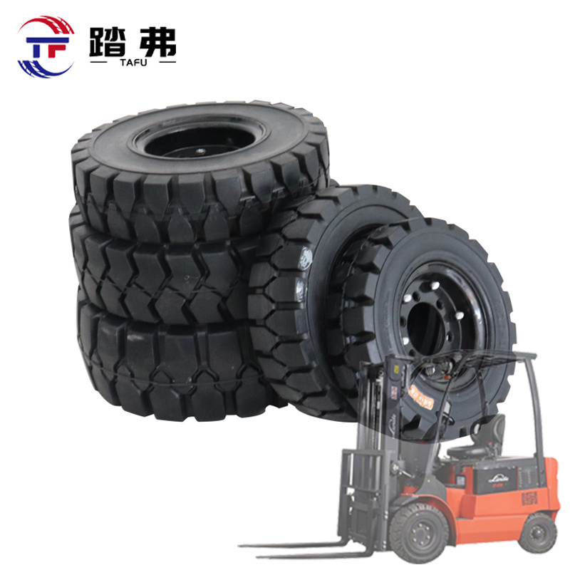 wear-resistant, solid tires 5.00-8 28*9-15 solid tires for forklift