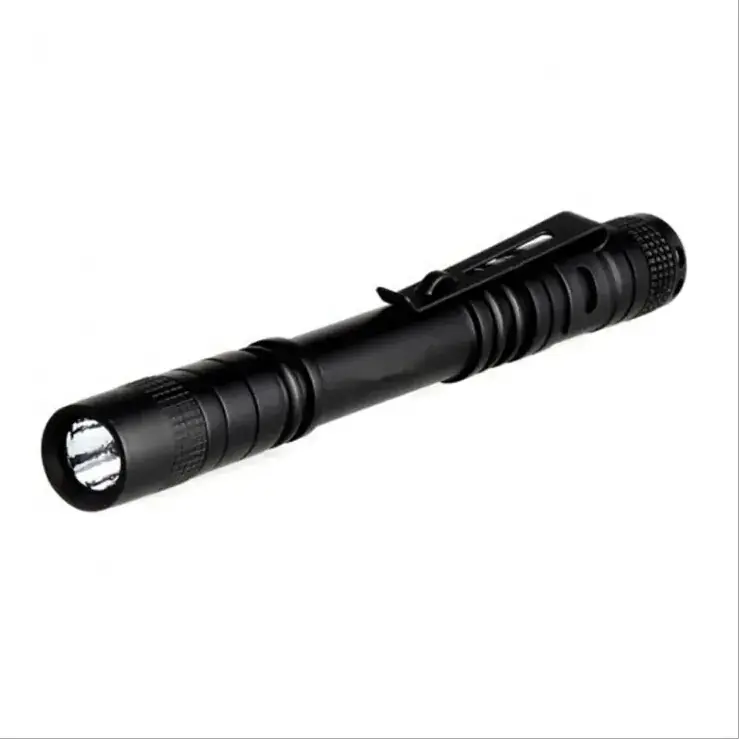 High Power new Aluminium Alloy Pen Light Mini Flat Penlight Led XPE Tactical  led Mini Flashlight