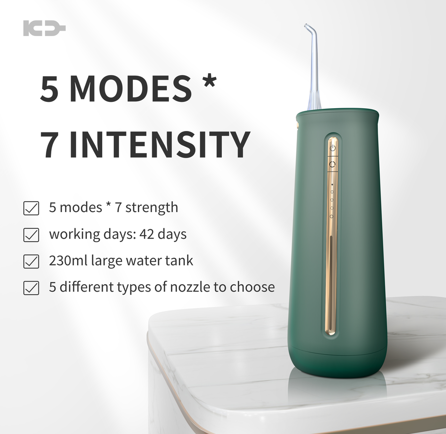 retractable dental water flosser mini washing machine 2in1 portable faucet toothbrush water flosser