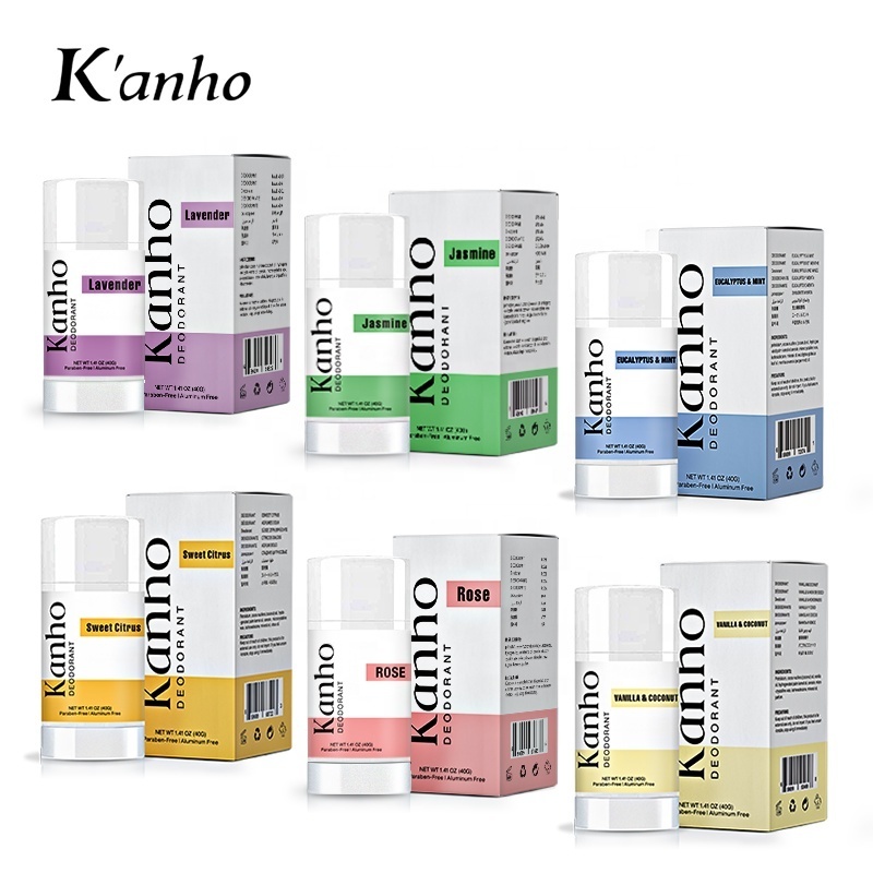 Kanho Lavender 72-hour body deodorant balm stick Odor Control Natural Long-lasting Moisturizing Fragrance Antiper