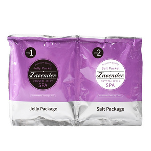 RTS Kanho Lavender Foot Jelly Spa Kit Pedicure Kit Foot Herbal Exfoliating Foot Soak Sea Salt Scrub