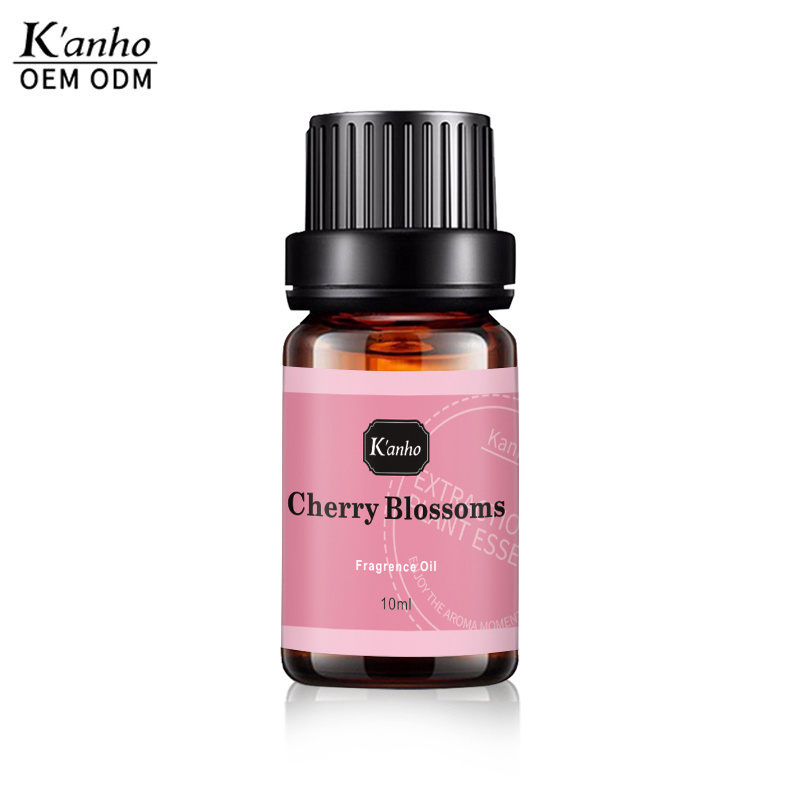 Kanho 10ml Cherry Blossom Oil Amazon Hotsale Flower Scent Diffuser Fragrance Oil OEM/OBM new